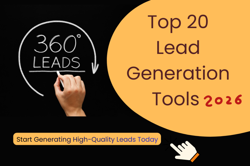 Top 20 Lead Generation Tools in 2026